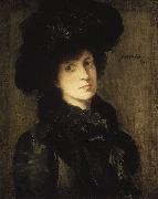 julian alden weir, Girl in Black